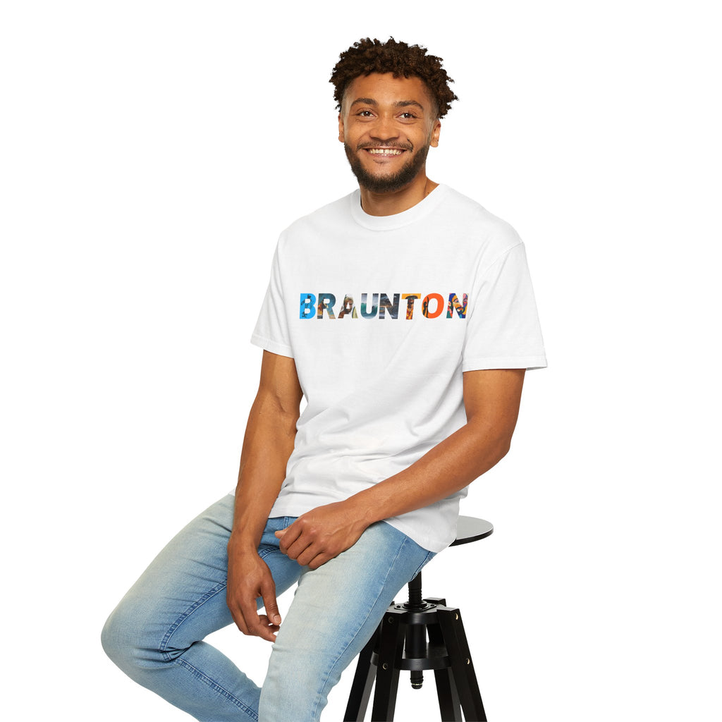 Braunton Floral Letters T-Shirt