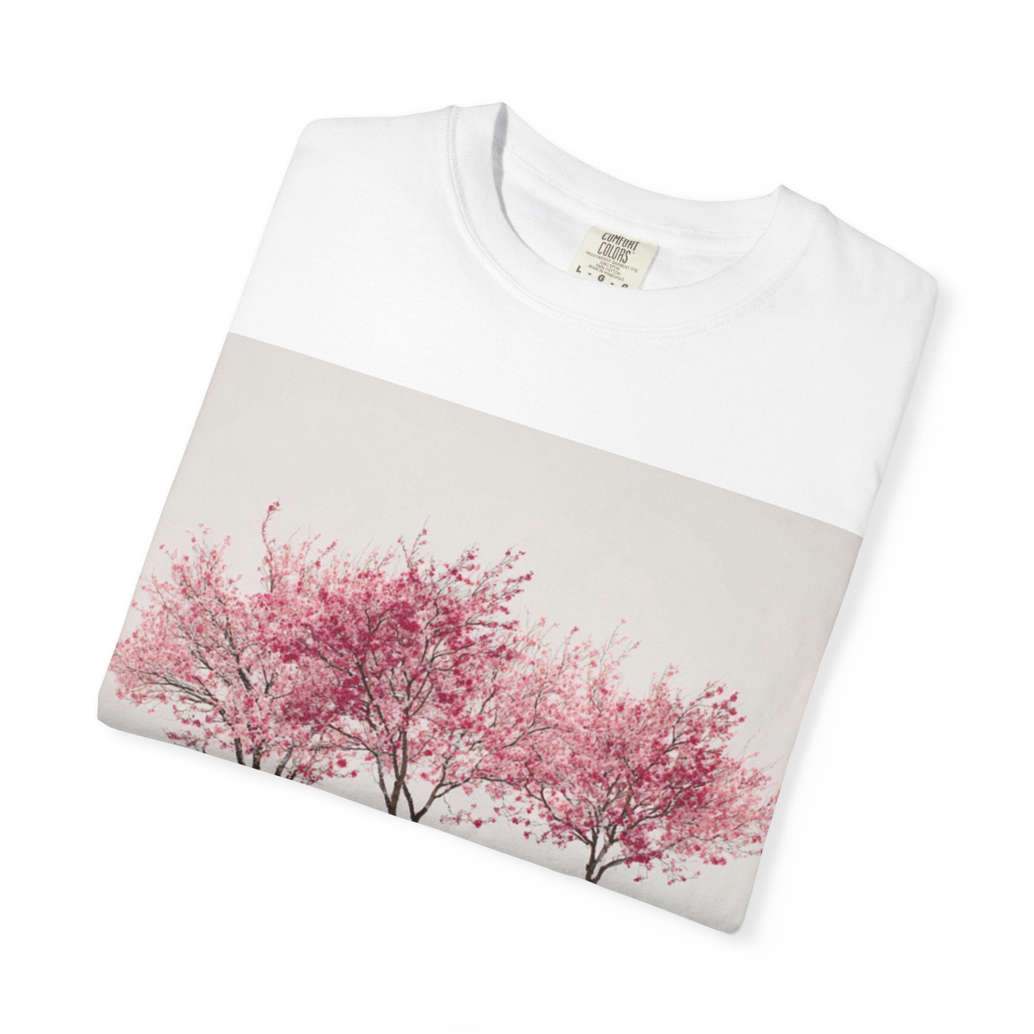 Cherry Blossom Tee — Pink Sakura Trees Graphic T-Shirt