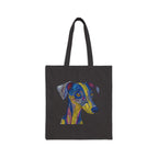 Vibrant Dog Art Tote Bag - Pet Lover Gift, Eco-Friendly Shopping Bag, Animal Lover Accessory, Dog Owner Essentials