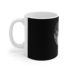 Cat Lover Heart Design Ceramic Coffee Cup | 11oz 15oz
