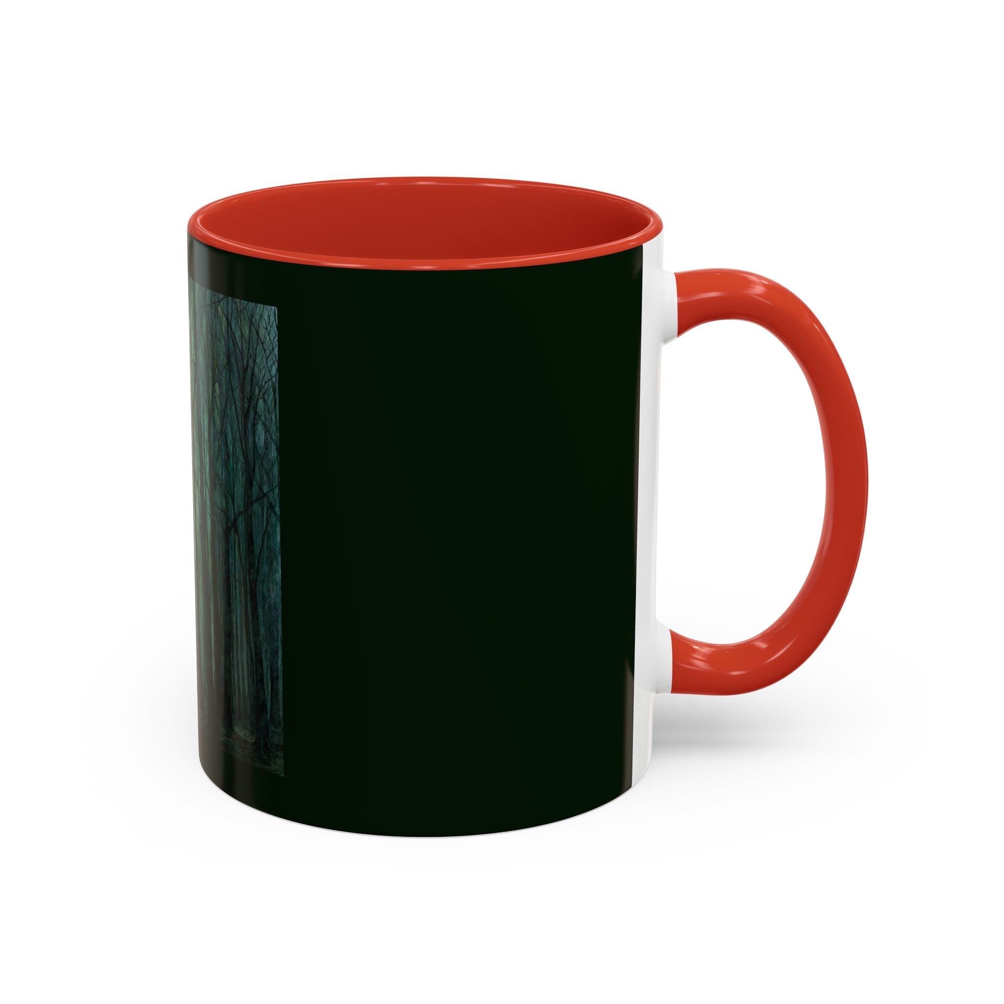 Forest Path Coffee Mug — Moody Green Woodland Accent 11oz/15oz