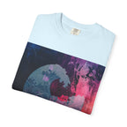 Abstract Wave Art T-Shirt — Hawaiian Dreams Graphic Tee