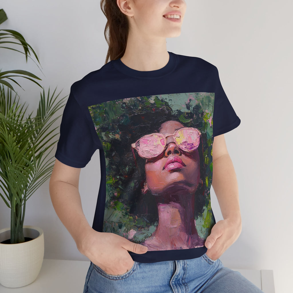 Afro Chic Sunglasses Art Tee