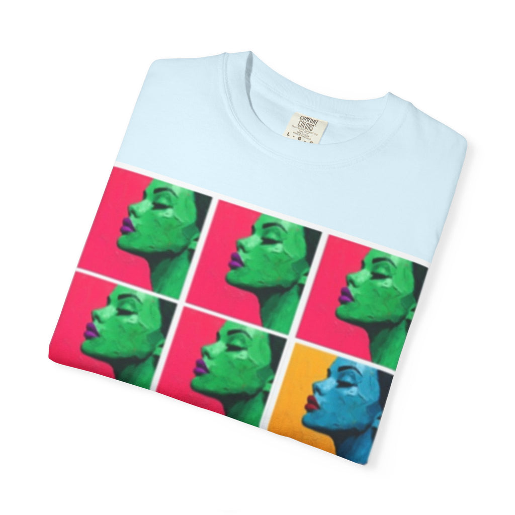 Pop Art Profile Grid T-Shirt