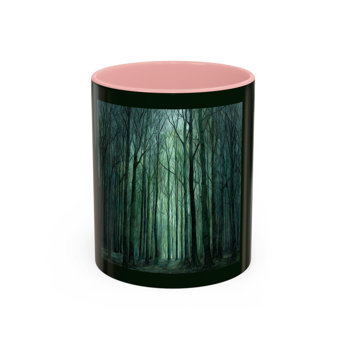 Forest Path Coffee Mug — Moody Green Woodland Accent 11oz/15oz