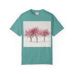 Cherry Blossom Tee — Pink Sakura Trees Graphic T-Shirt