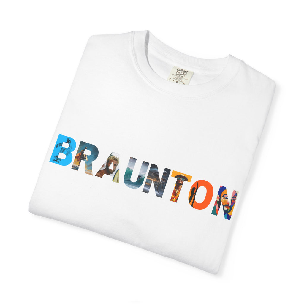 Braunton Floral Letters T-Shirt