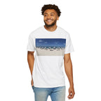Beach Umbrellas Photo T-Shirt — Coastal Summer Vibes