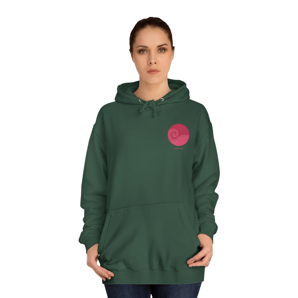 Polar Bear Hoodie — Cute Rainbow Scarf Winter Pullover