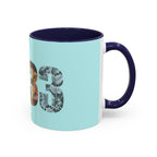 Tumbler Mug — Floral Number 33 Accent Coffee Mug (11/15oz)