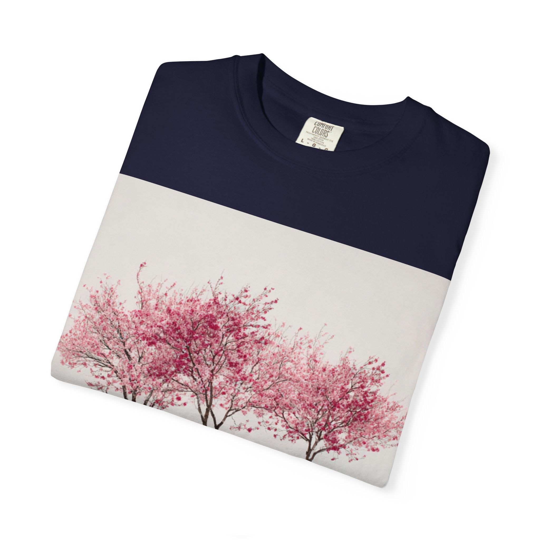 Cherry Blossom Tee — Pink Sakura Trees Graphic T-Shirt