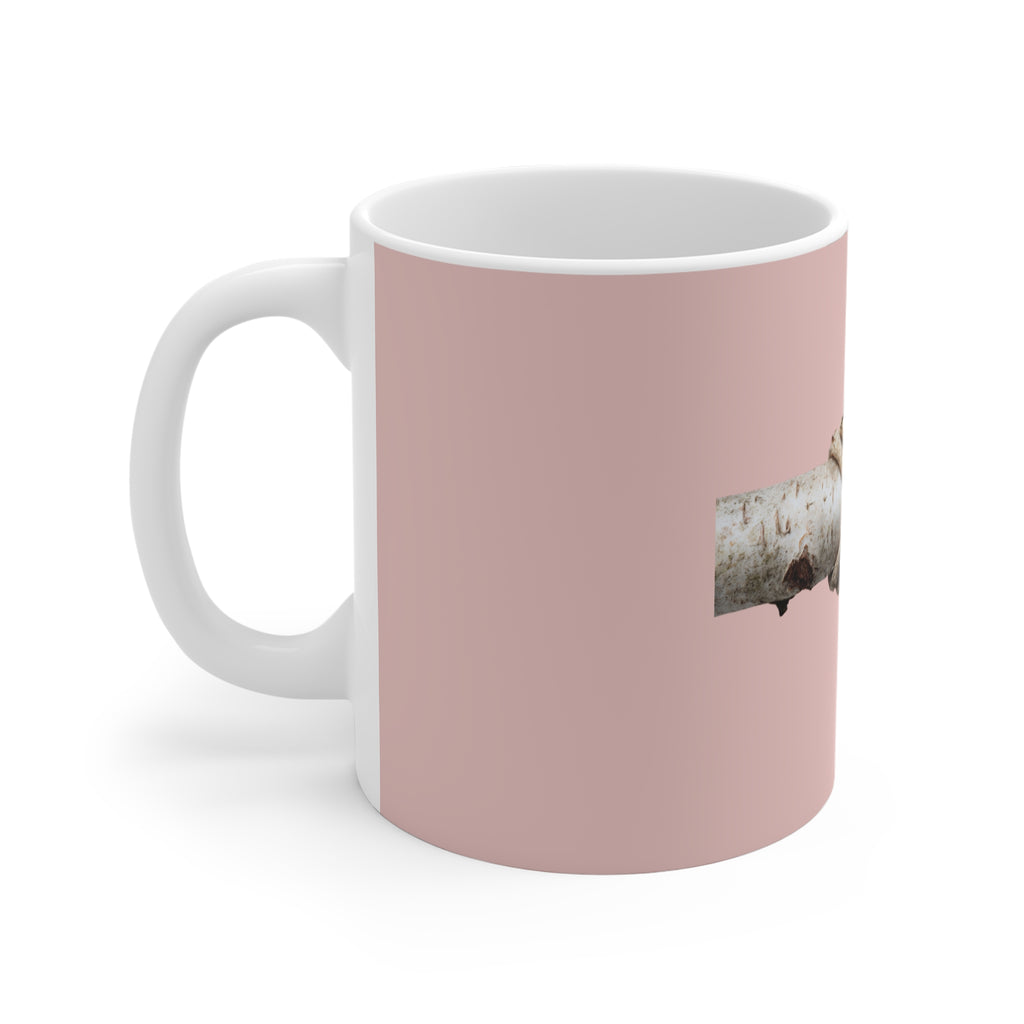 Twiggy,  Nature-Inspired 11oz Coffee Mug, Botanical Mug, Earthy Drinkware, Gift for Nature Lovers, Rustic Kitchen Decor,
