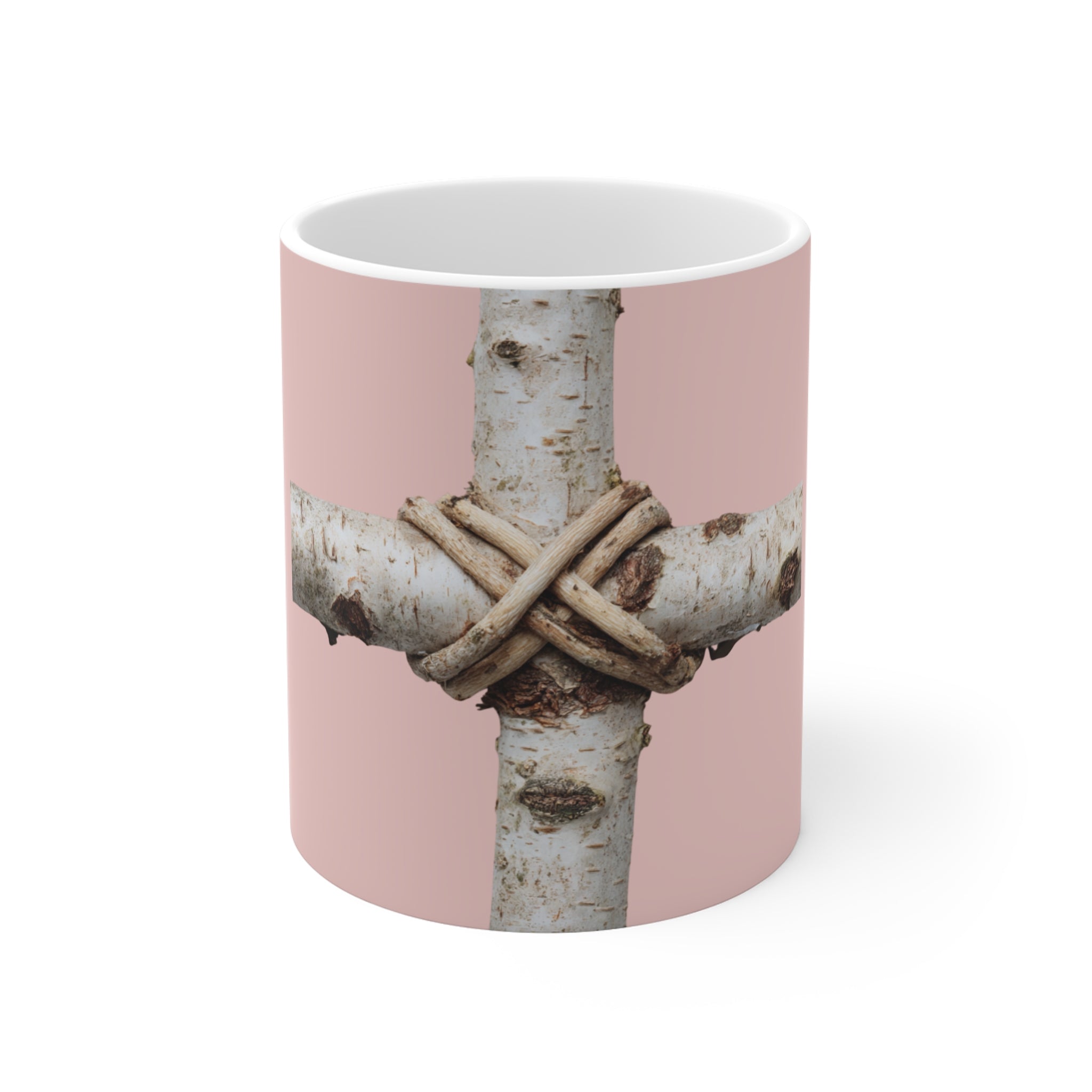 Twiggy,  Nature-Inspired 11oz Coffee Mug, Botanical Mug, Earthy Drinkware, Gift for Nature Lovers, Rustic Kitchen Decor,