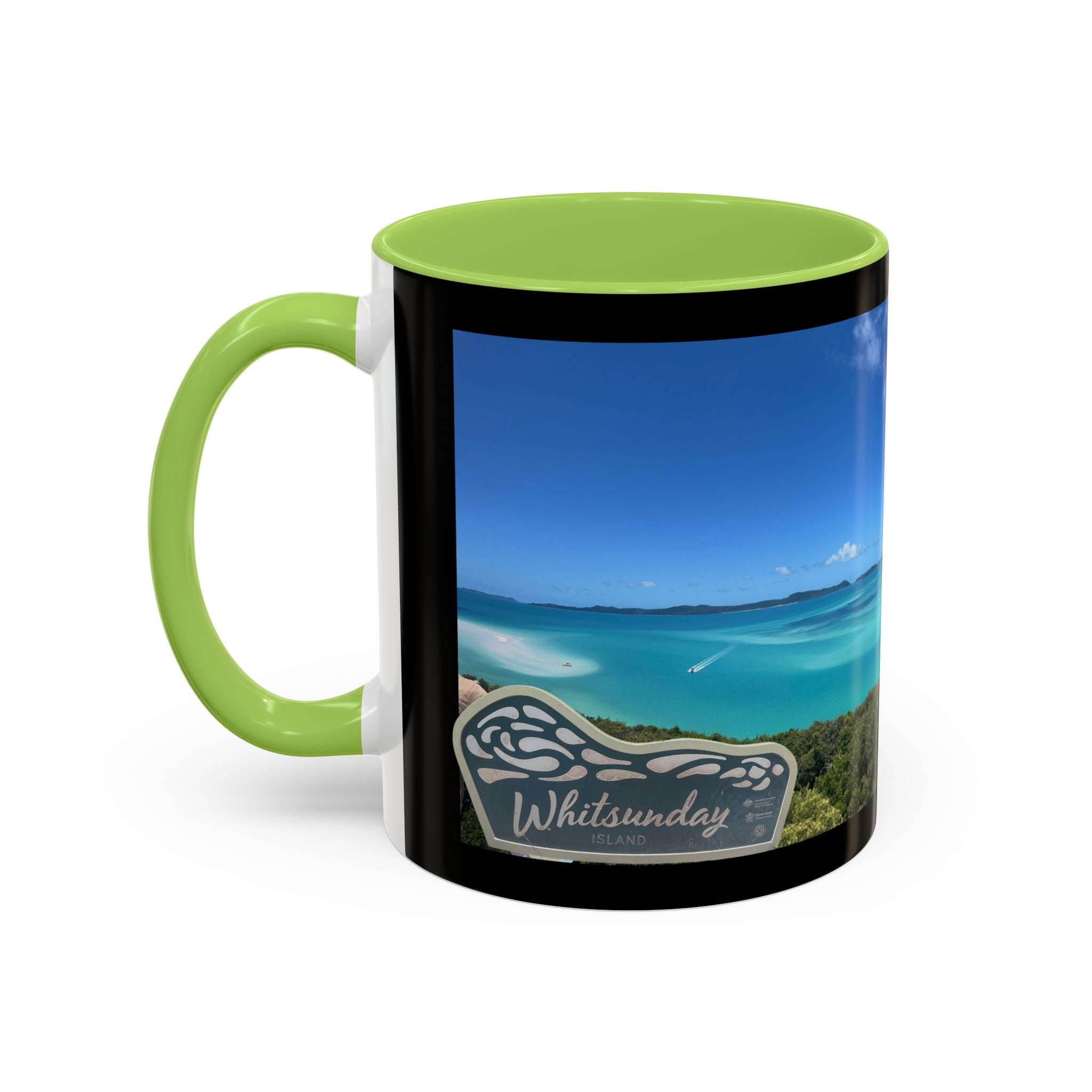 Copy of Copy of Copy of Copy of Copy of Copy of Blue Wave Accent Coffee Mug — Ocean Brushstroke Art (11/15oz)