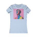 Colorful Art Graphic Women's Tee, Trendy T-Shirt, Gift for Art Lovers, Creative Fashion, Casual Wear, Summer Outfit