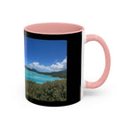 Copy of Copy of Copy of Copy of Copy of Copy of Blue Wave Accent Coffee Mug — Ocean Brushstroke Art (11/15oz)