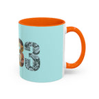 Tumbler Mug — Floral Number 33 Accent Coffee Mug (11/15oz)