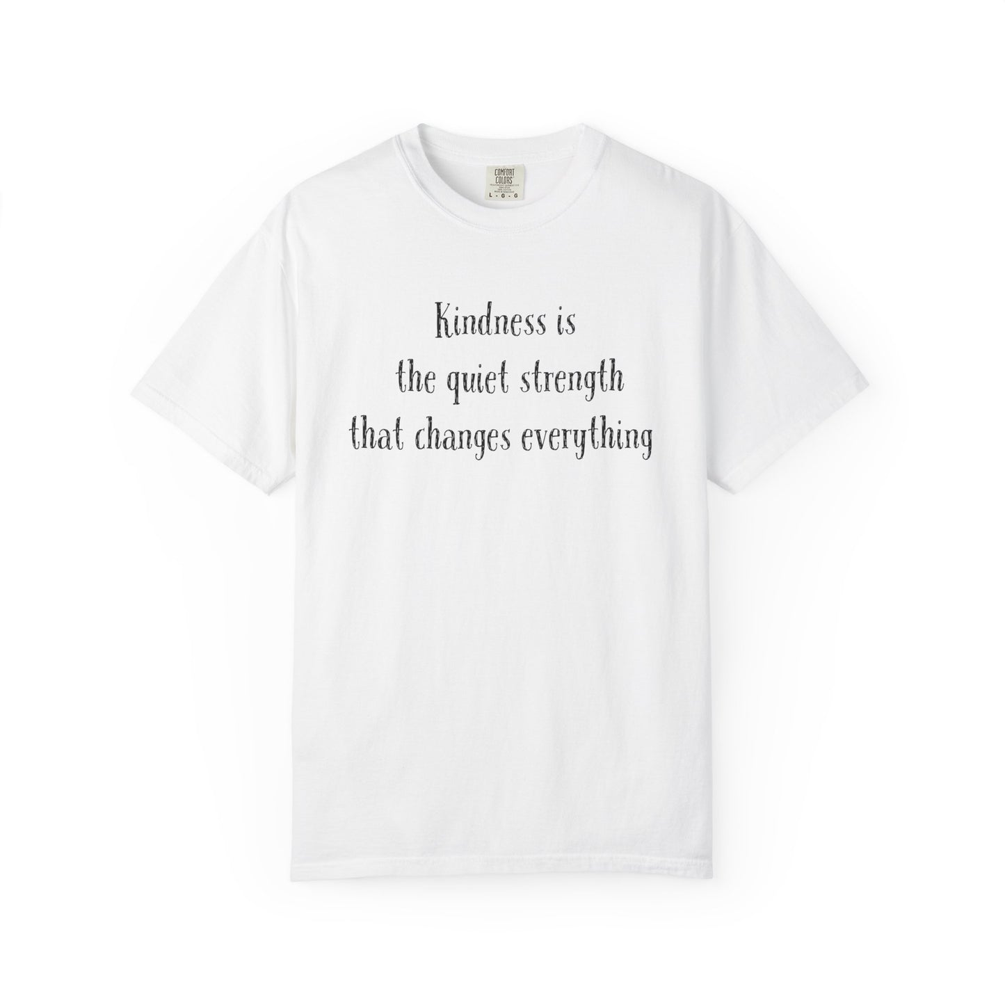 Kindness is Quiet Strength T-Shirt | Empowering Olive Tee | Mental Health Awareness Gift | Positive Affirmation Shirt