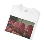Retro Salon Photo T-Shirt — Vintage Pink Hair Dryer Print