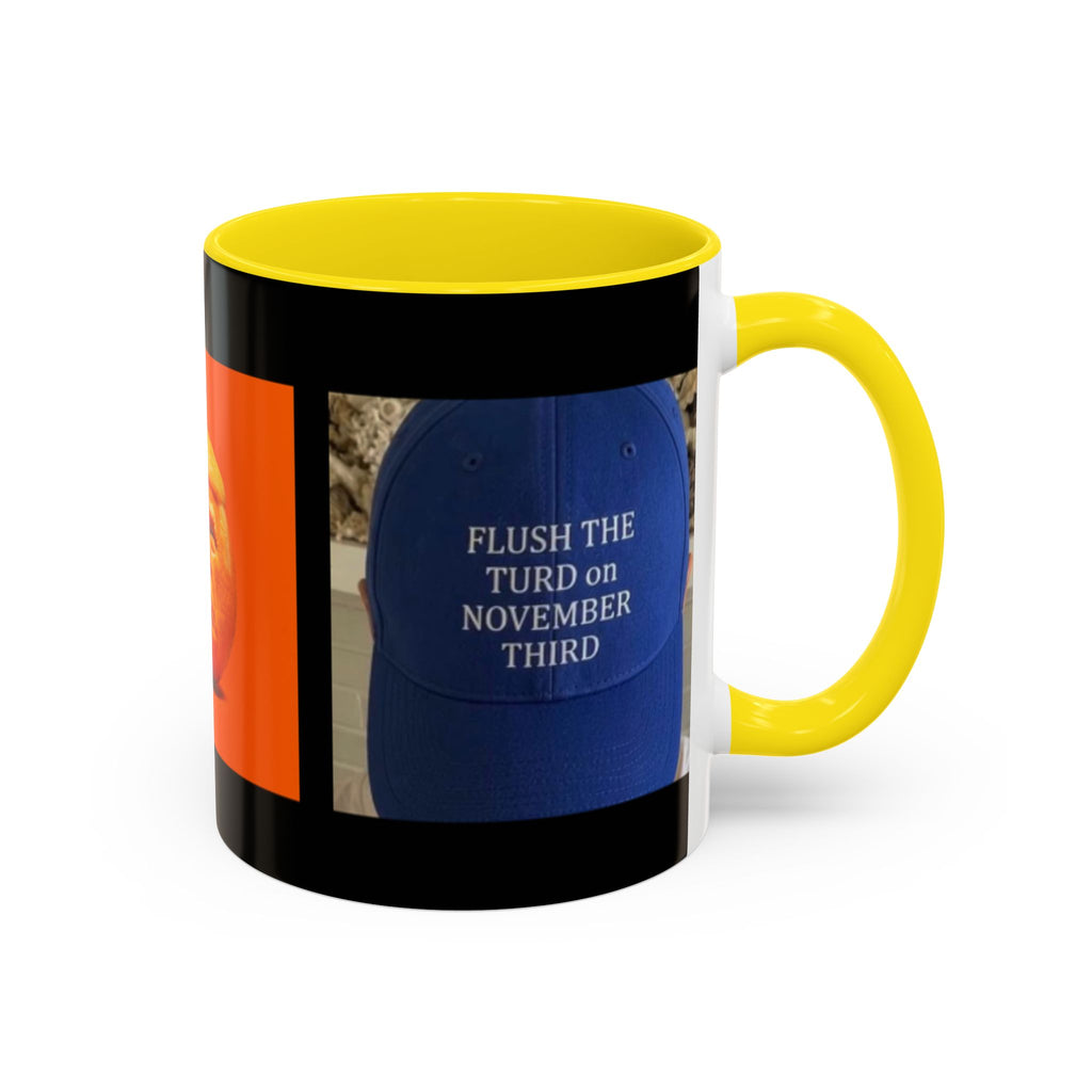 Political Satire Musical Coffee Mug — Anti-Trump Accent Mug