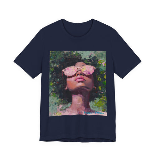 Afro Chic Sunglasses Art Tee