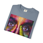 Colorful Face Portrait T-Shirt — Vivid Painted Face Art Tee