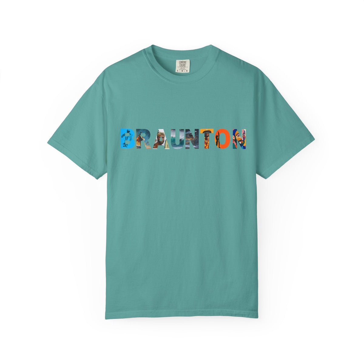Braunton Floral Letters T-Shirt