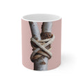 Nature-Inspired 11oz Coffee Mug, Botanical Mug, Earthy Drinkware, Gift for Nature Lovers, Rustic Kitchen Decor, Eco-Friendly Mug
