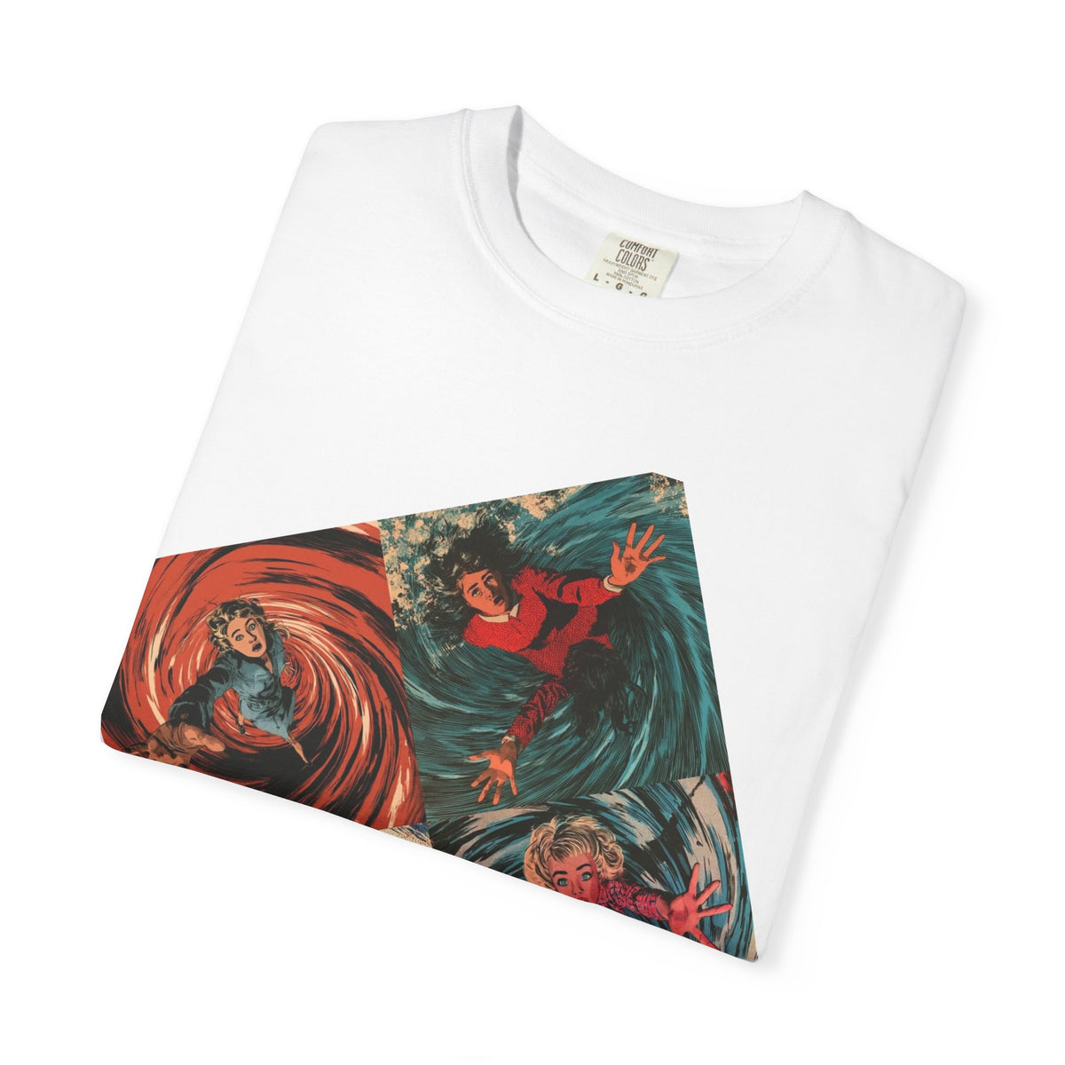 T-Shirt — Swirling Women Art Print Tee