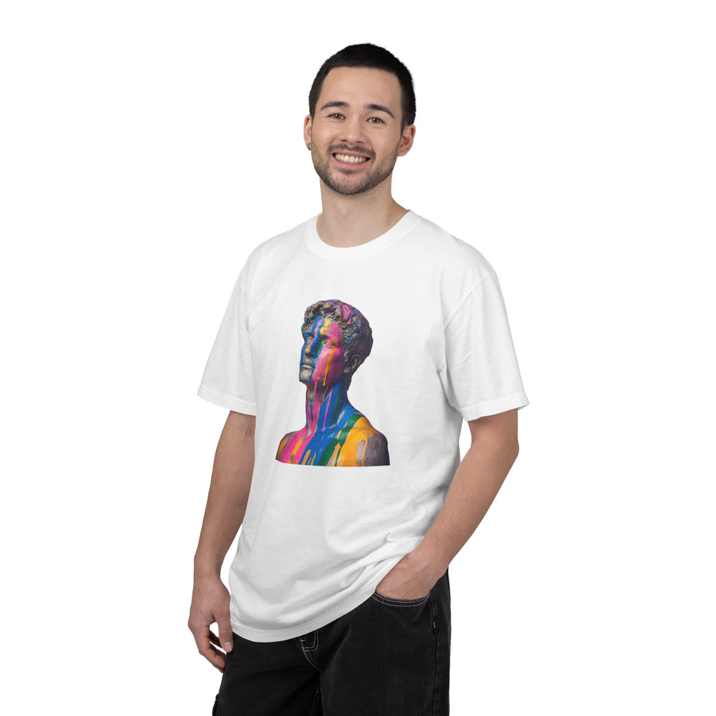 Colorful Artistic Women's Crop Tee - Trendy Statement Top, Street Style, Graphic Tee, Summer Style, Unique Gift Idea