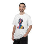 Colorful Artistic Women's Crop Tee - Trendy Statement Top, Street Style, Graphic Tee, Summer Style, Unique Gift Idea