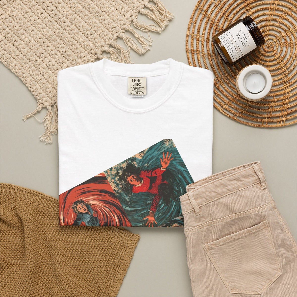 T-Shirt — Swirling Women Art Print Tee