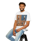 Minimalist Photo-Grid T-Shirt — Vintage Earthtone Streetwear