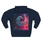 Wave Graphic Hoodie – Vibrant Ocean Art Fleece Hoodie