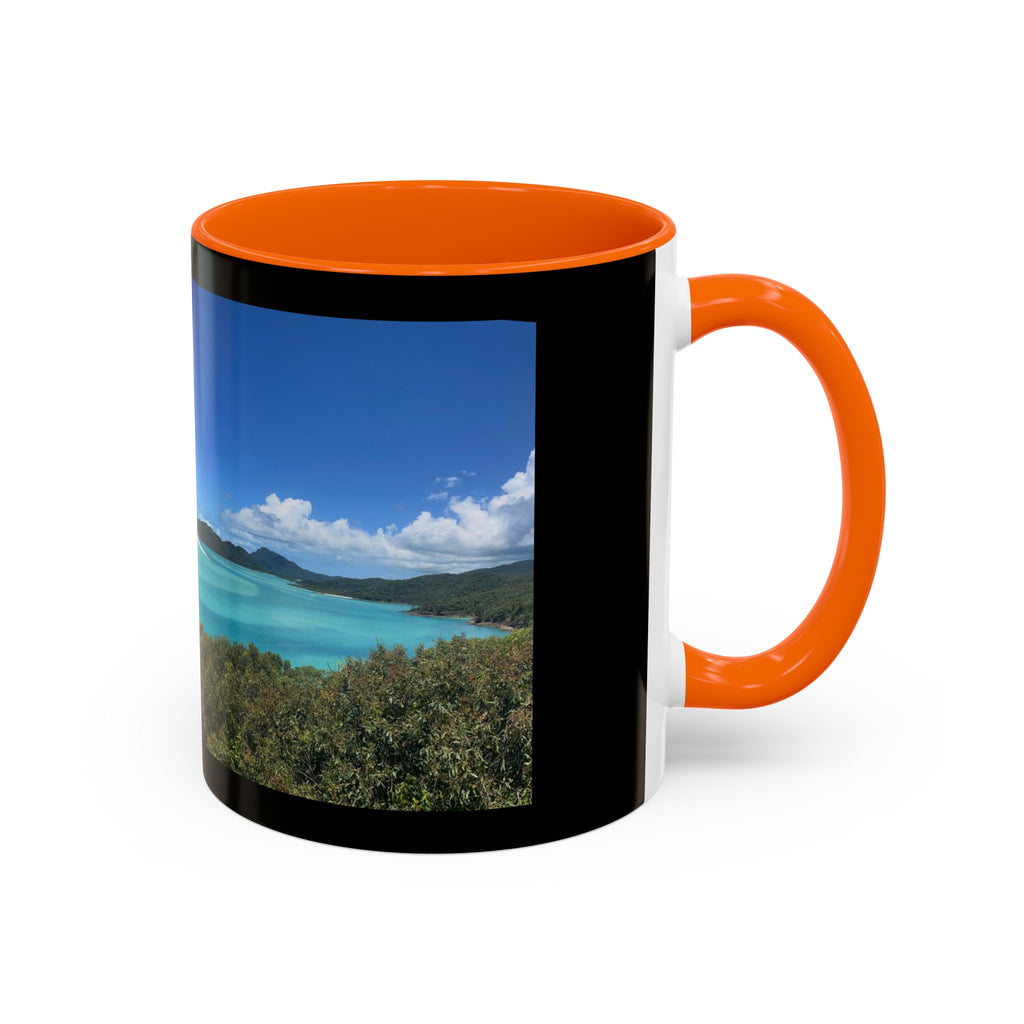 Copy of Copy of Copy of Copy of Copy of Copy of Blue Wave Accent Coffee Mug — Ocean Brushstroke Art (11/15oz)