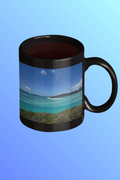 Tropical Coffee Mug – Scenic Beach & Ocean View