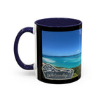 Copy of Copy of Copy of Copy of Copy of Copy of Blue Wave Accent Coffee Mug — Ocean Brushstroke Art (11/15oz)
