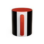 Coastal Cabin Beach Scene Accent Coffee Mug