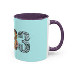 Tumbler Mug — Floral Number 33 Accent Coffee Mug (11/15oz)