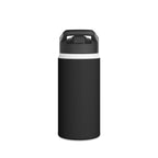 On-Trend Dog with Sunnies and Scarf Stainless Steel Water Bottle | Pet Lover