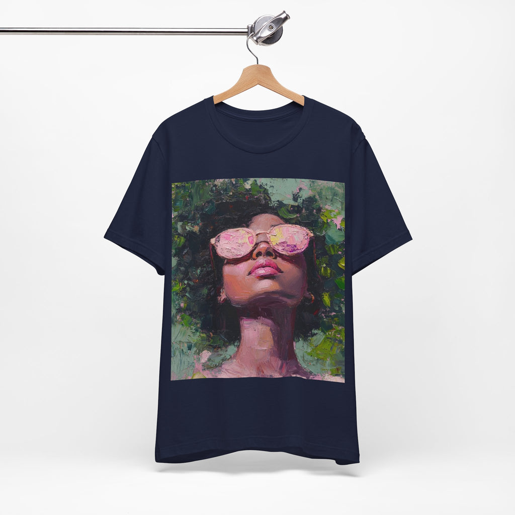 Afro Chic Sunglasses Art Tee