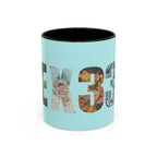 Tumbler Mug — Floral Number 33 Accent Coffee Mug (11/15oz)