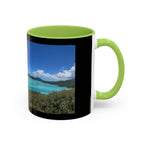 Copy of Copy of Copy of Copy of Copy of Copy of Blue Wave Accent Coffee Mug — Ocean Brushstroke Art (11/15oz)