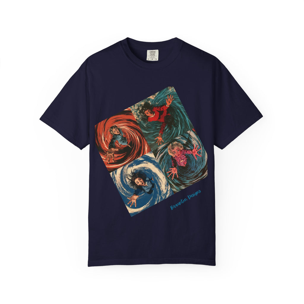 T-Shirt — Swirling Women Art Print Tee