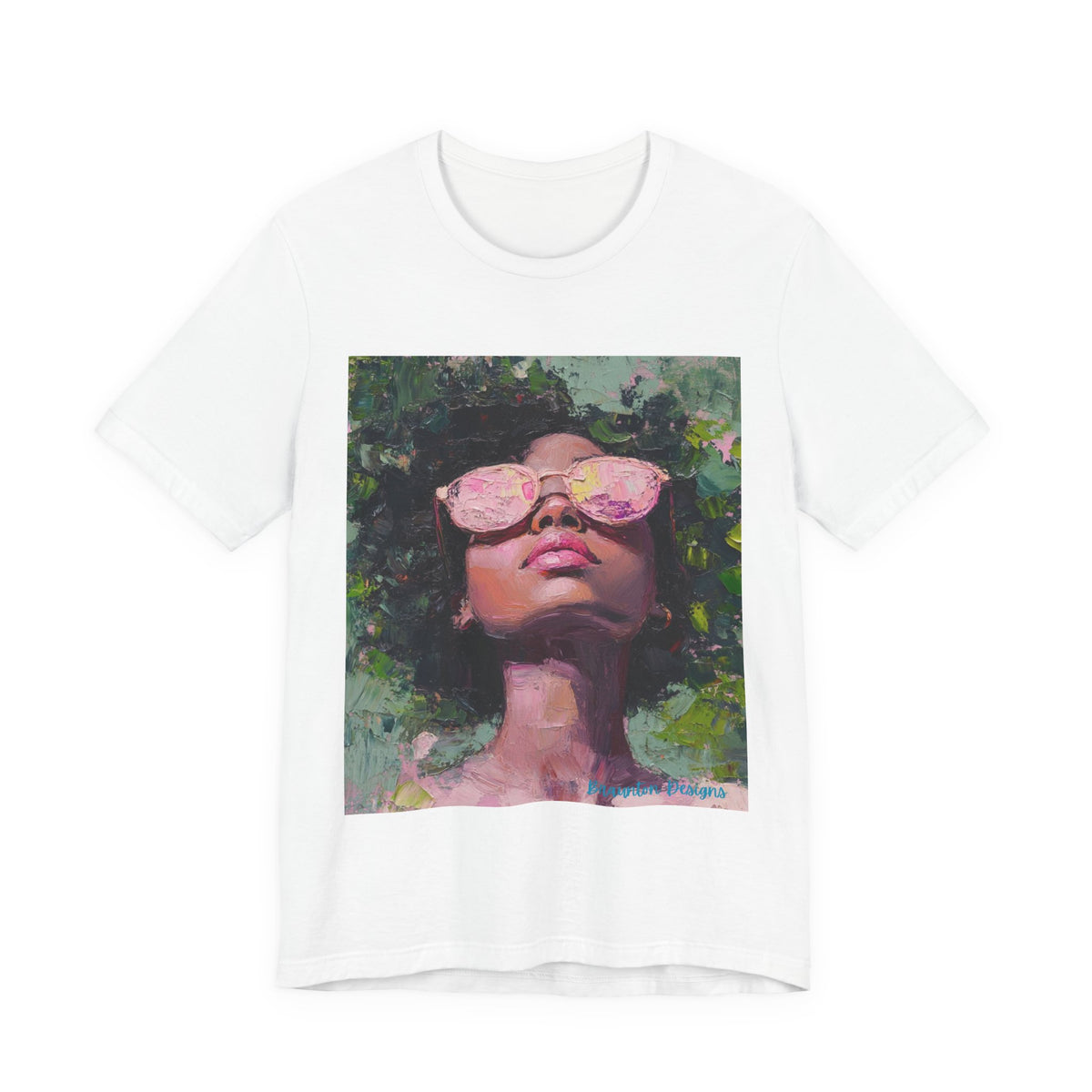 Afro Chic Sunglasses Art Tee
