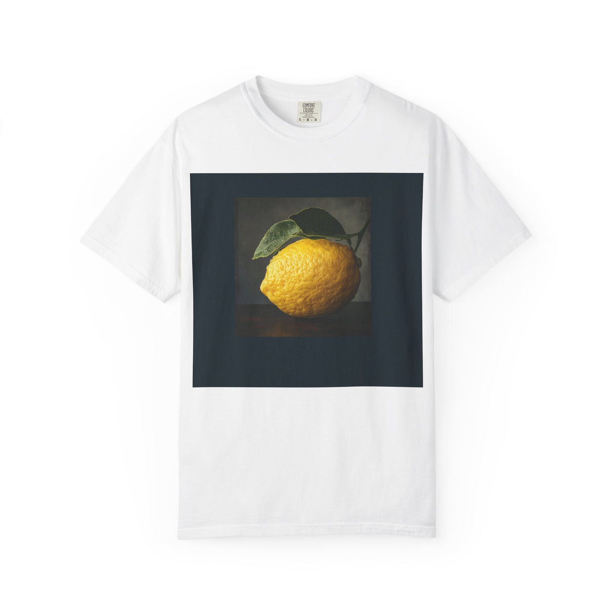 Lemon Still Life T-Shirt — Vintage Botanical Art Tee