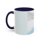 Blue Wave Accent Coffee Mug — Ocean Brushstroke Art (11/15oz)