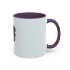 Retro Dog Coffee Mug — Chic Pup with Scarf & Sunglasses Accent Mug