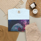 Abstract Wave Art T-Shirt — Hawaiian Dreams Graphic Tee