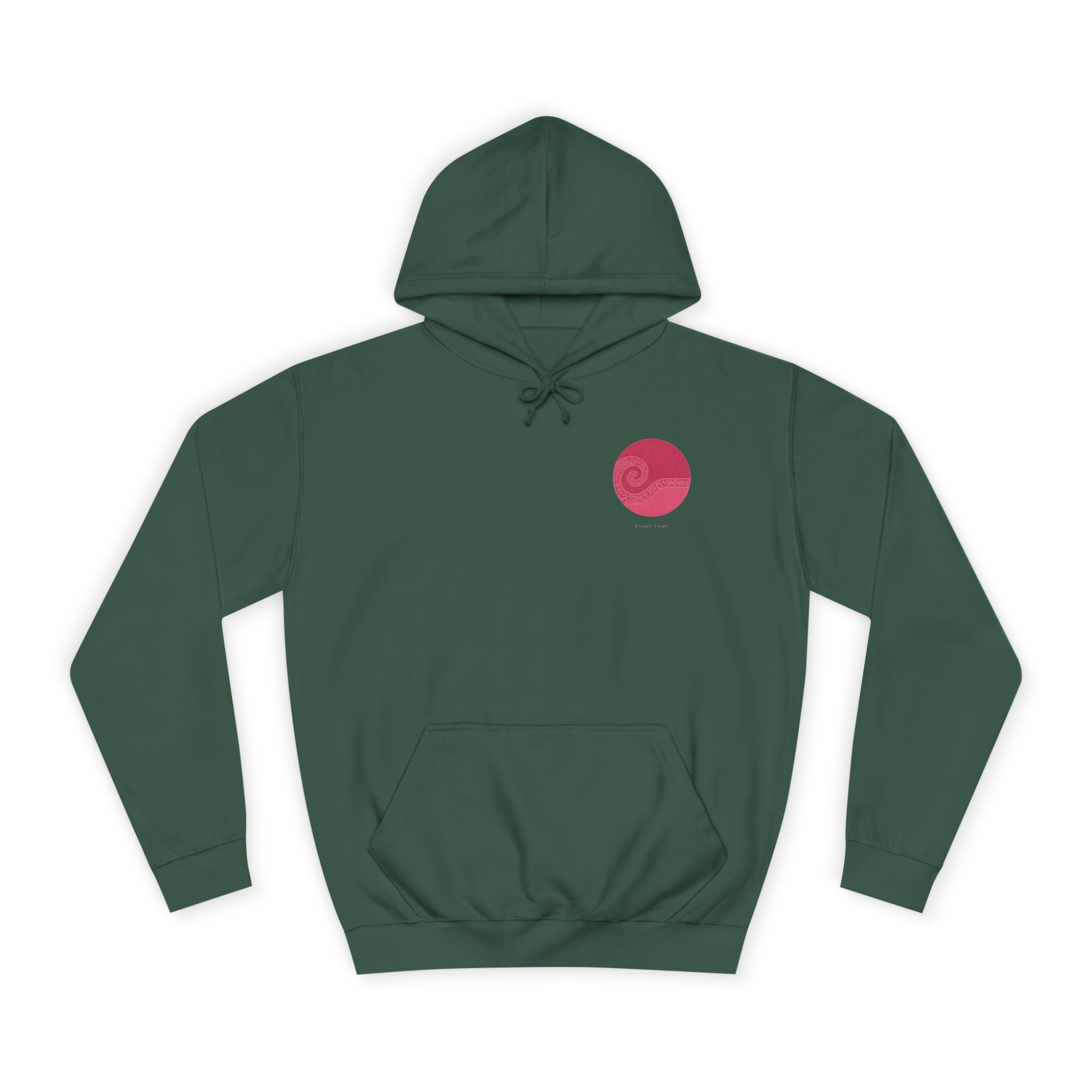 Polar Bear Hoodie — Cute Rainbow Scarf Winter Pullover